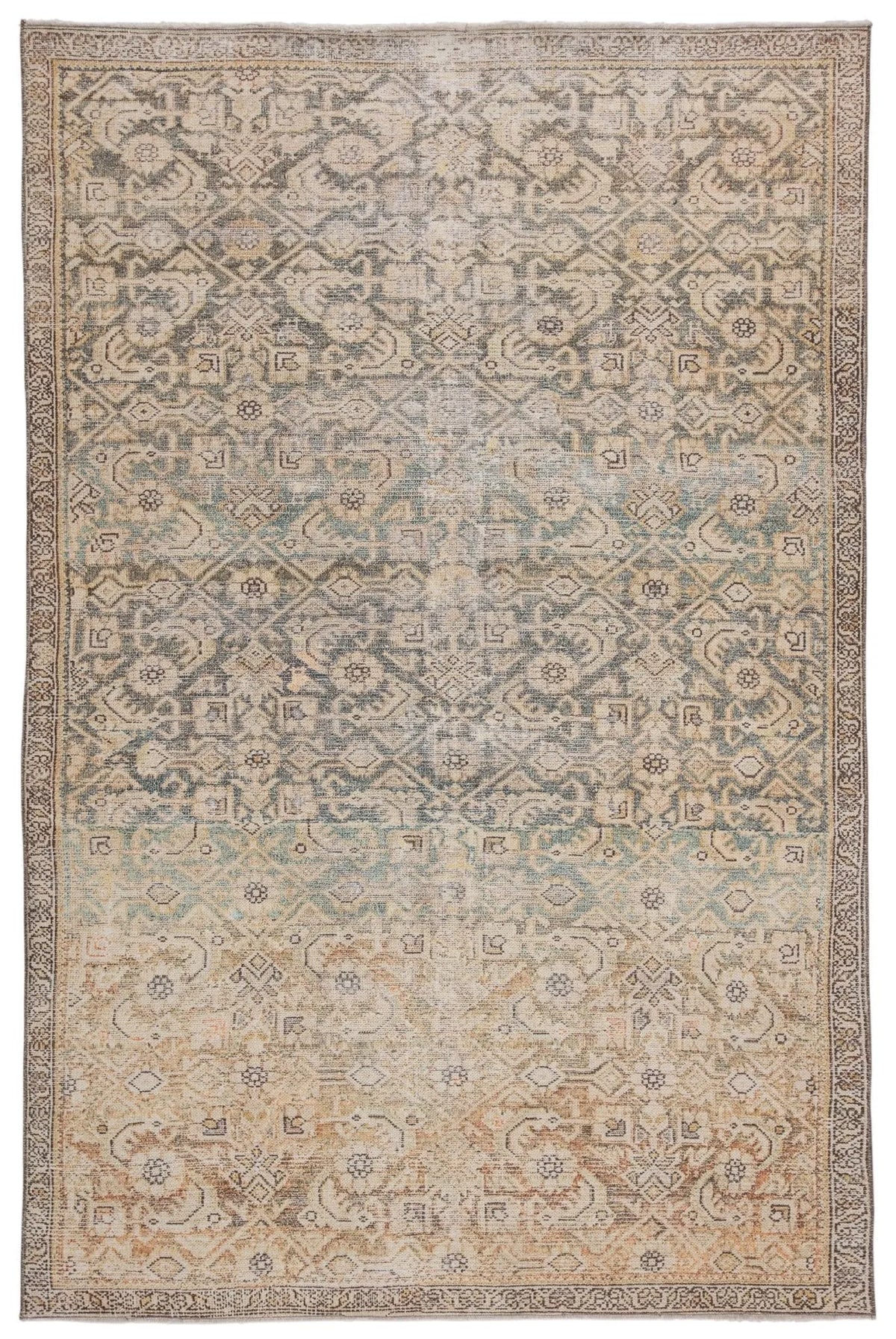 Boheme Boh13 Atkins Gold/Green Rug - Rug & Home