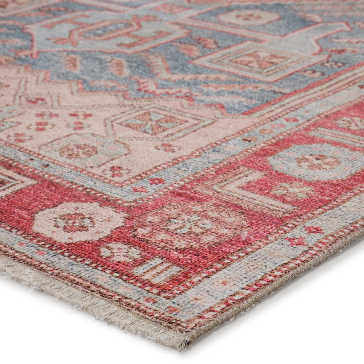 Boheme Boh16 Fiddler Pink/Blue Rug - Rug & Home