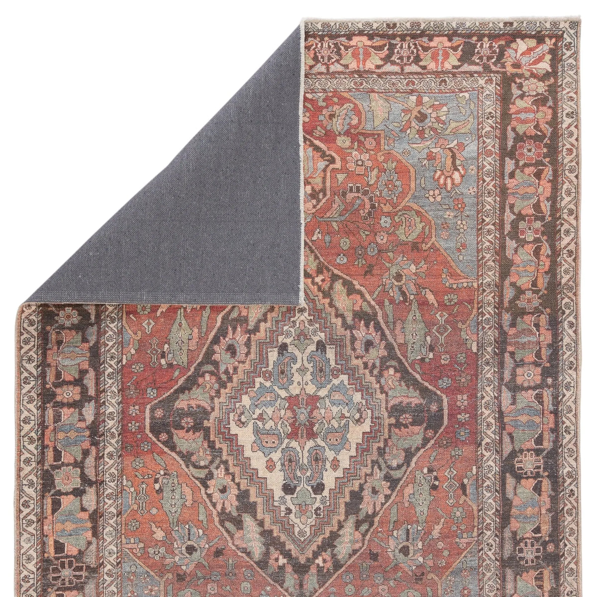 Boheme Boh18 Wesleyan Rust/Gray Rug - Rug & Home