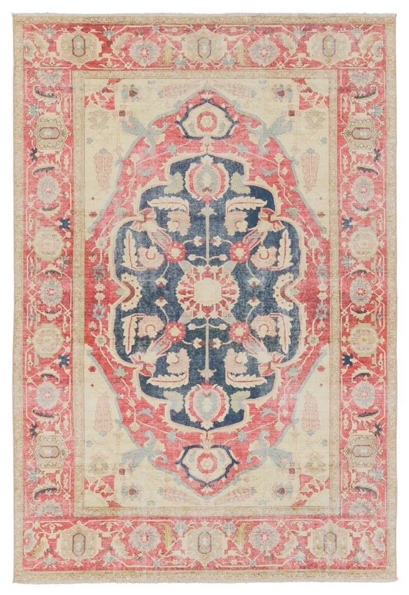 Boheme BOH23 Red/Blue Rug - Rug & Home