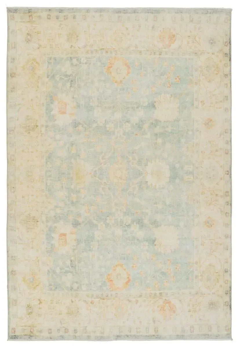 Boheme BOH27 Light Blue/Yellow Rug - Rug & Home