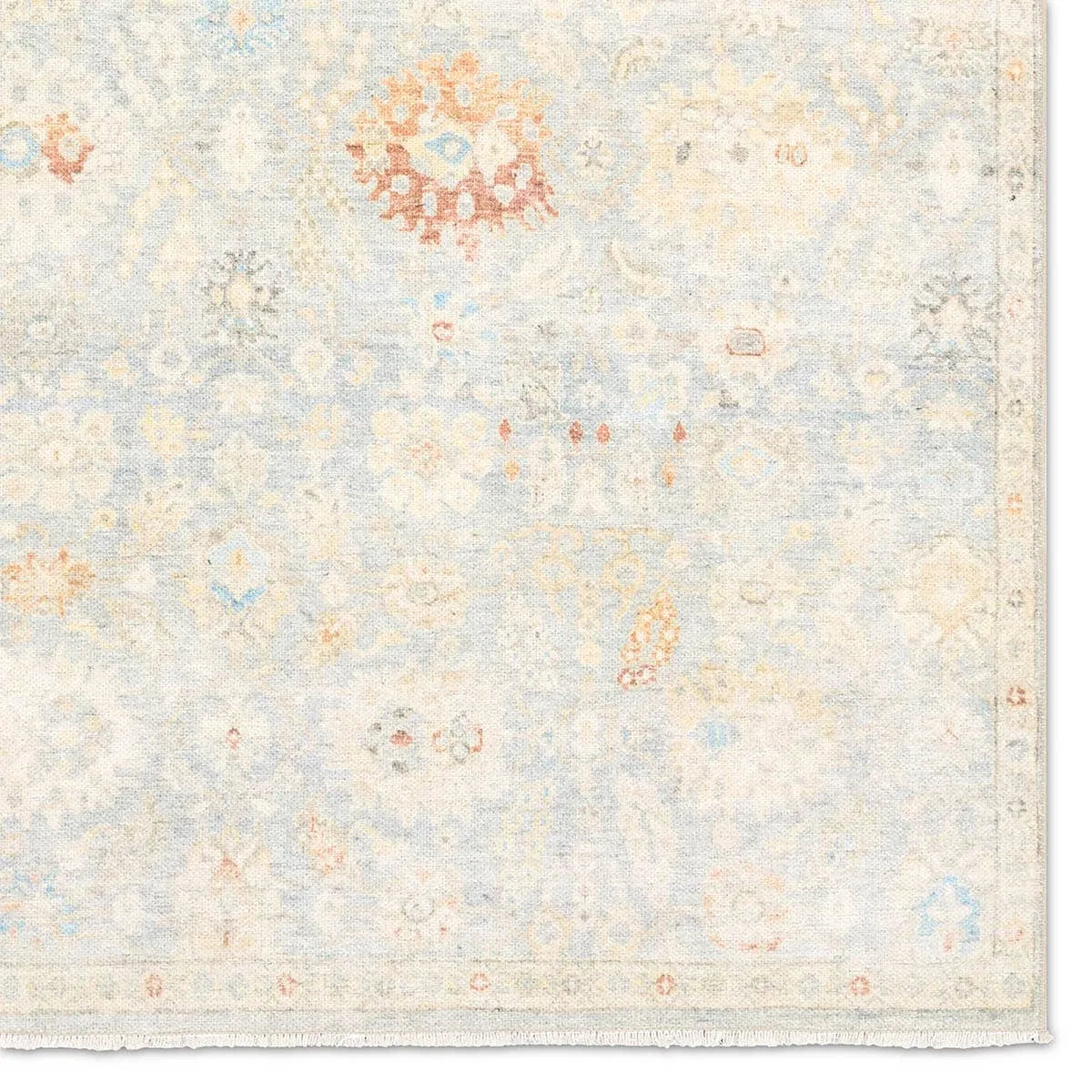 Boheme BOH28 Light Blue/Cream Rug - Rug & Home