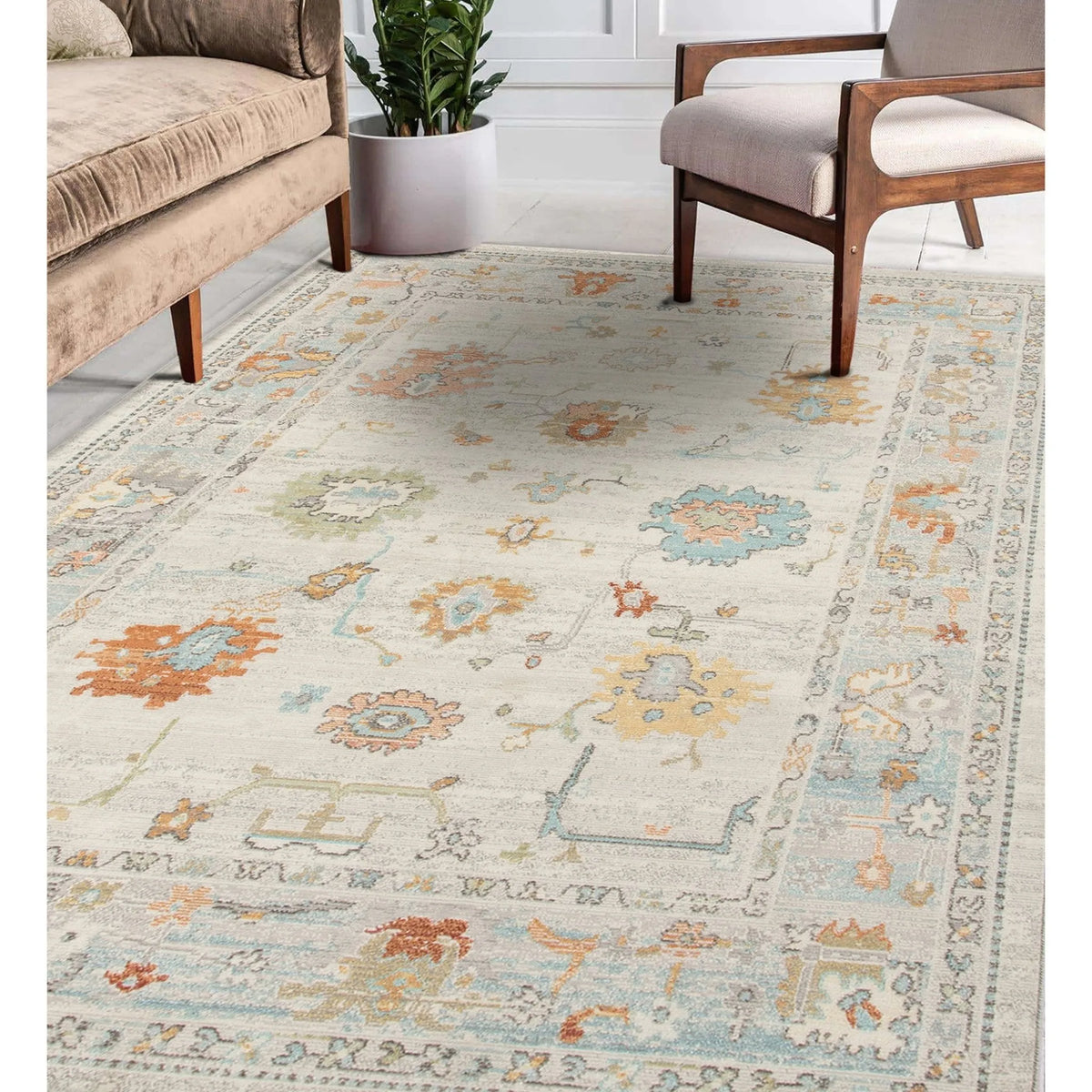 Bohemian BHM-1 Beige Rug - Rug & Home