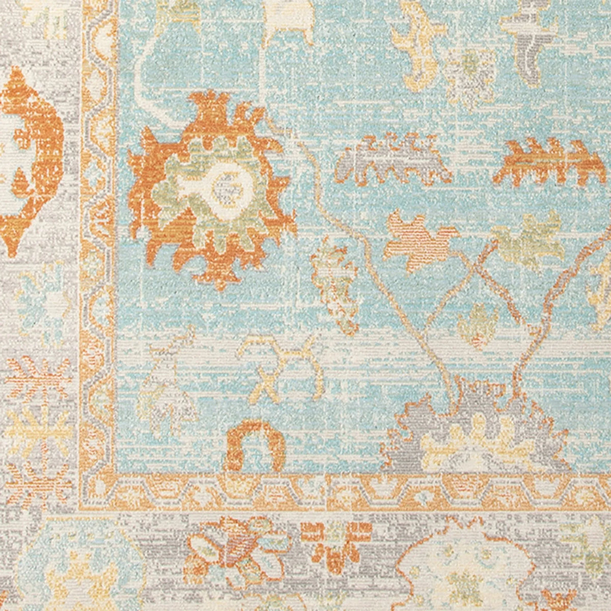 Bohemian BHM-3 Aqua Rug - Rug & Home