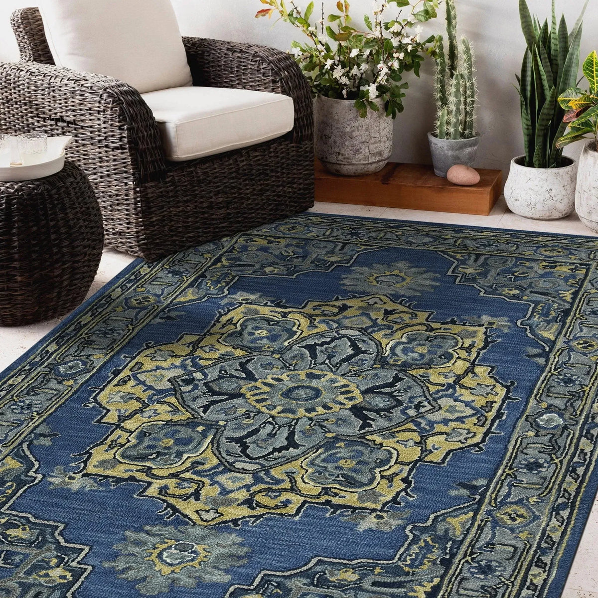 Boho BOH-11 Denim Blue Rug