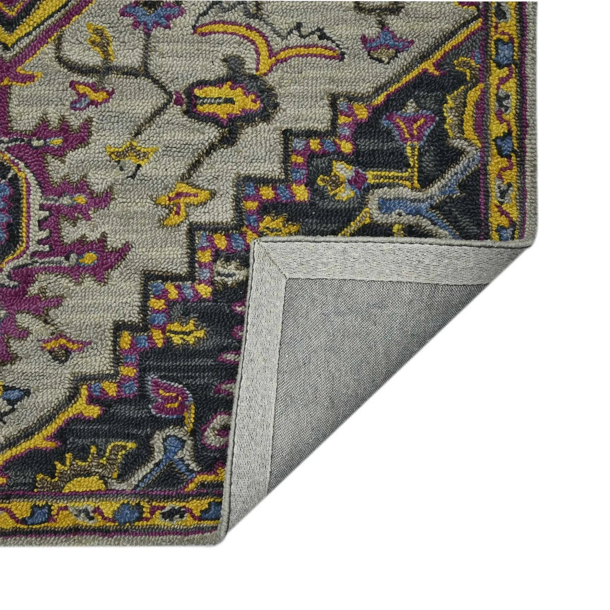 Boho BOH-3 Yellow/Pink Rug