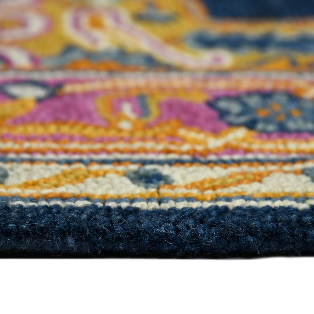 Boho BOH-8 Navy/Pink Rug - Rug & Home