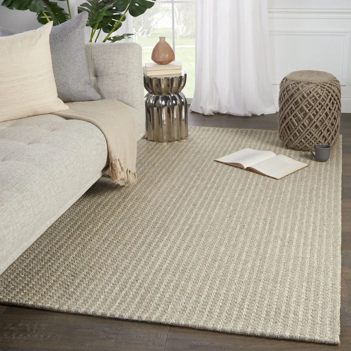 Bombay Bob03 Fetia Light Gray Rug