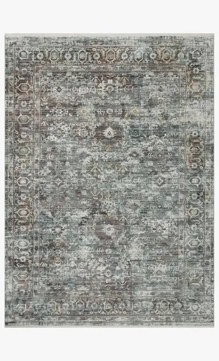 Bonney BNY-05 Slate/Teal Rug