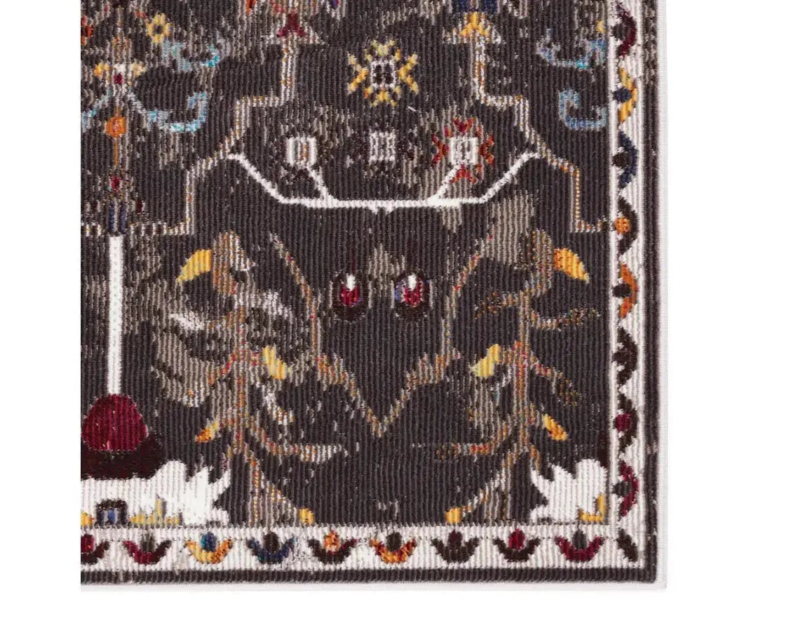 Borealis BOR12 Brown/Multi Rug