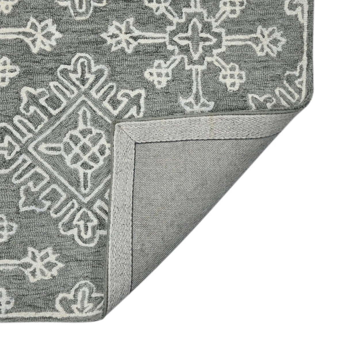 Boscage BOS-33 Light Grey Rug - Rug & Home