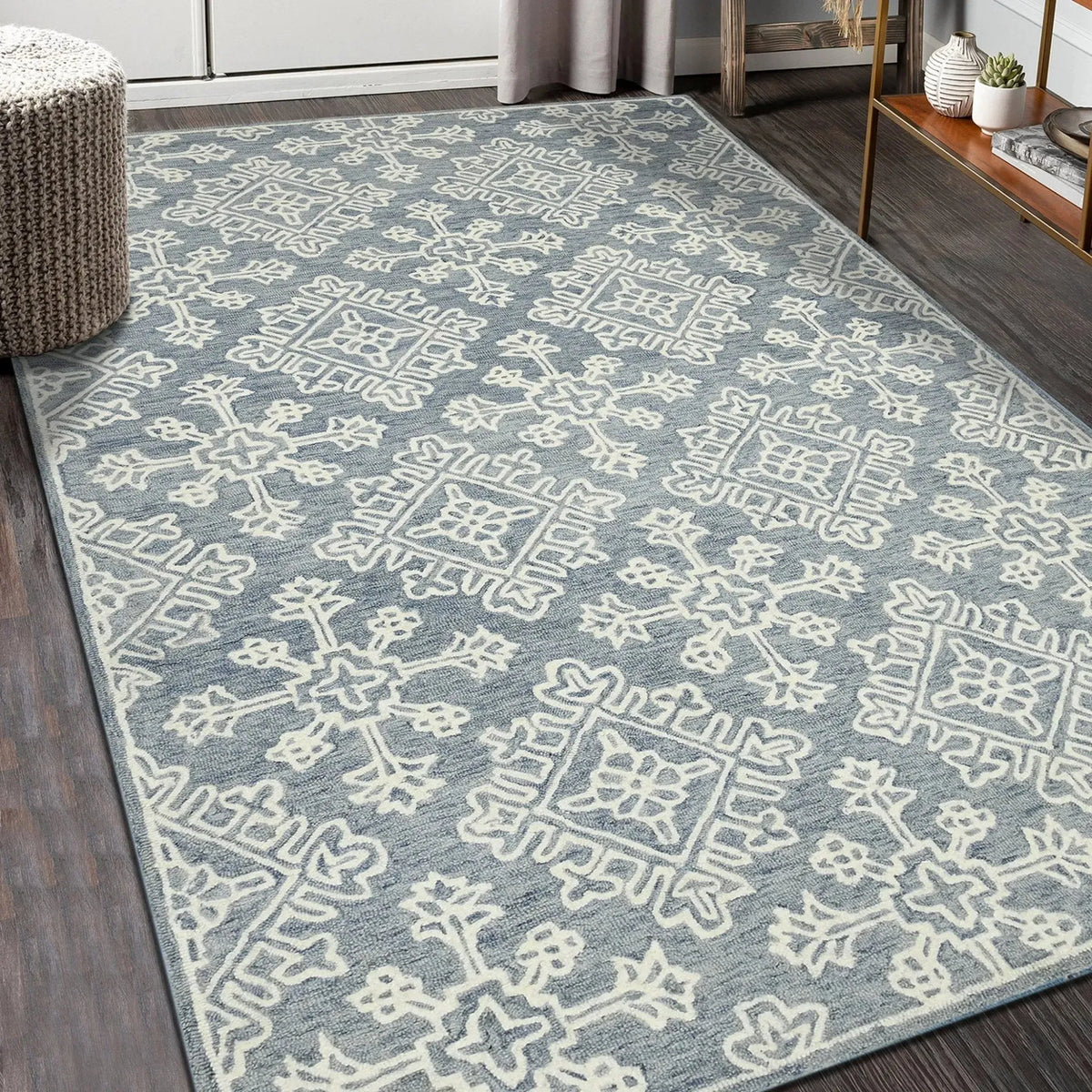 Boscage BOS-35 Blue Rug