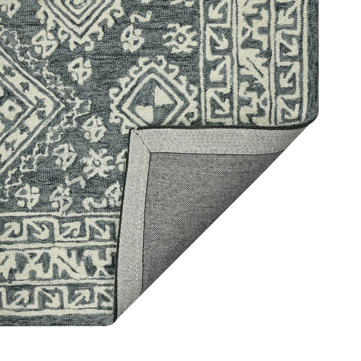 Boscage BOS-61 Grey Rug - Rug & Home