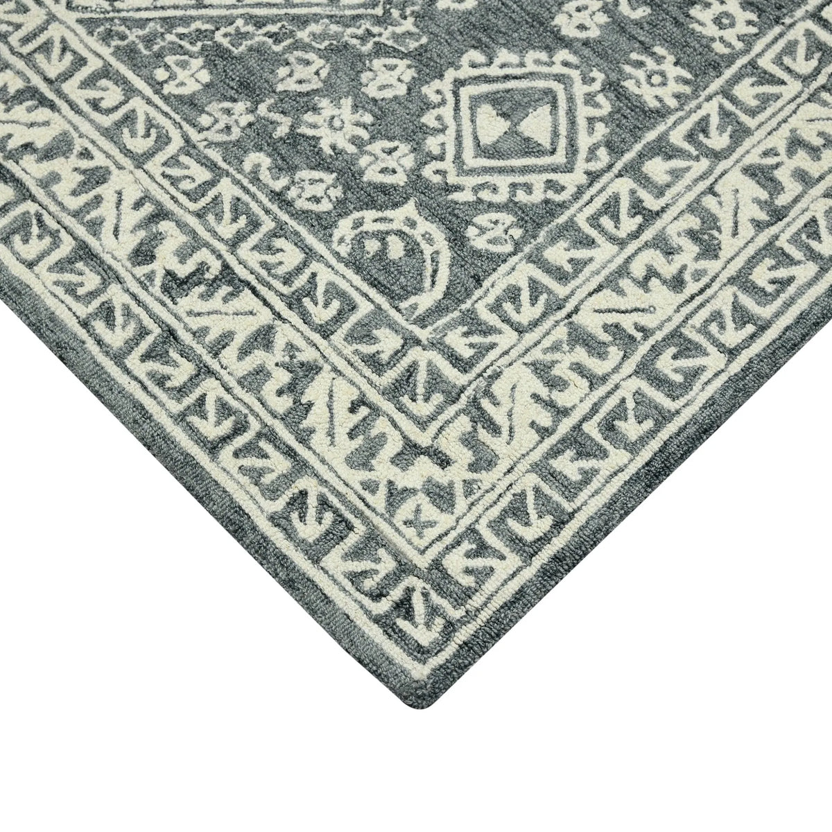 Boscage BOS-61 Grey Rug - Rug & Home