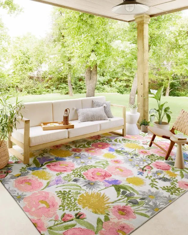 Botanical BOT-01 Ivory/Multi Rug - Rug & Home