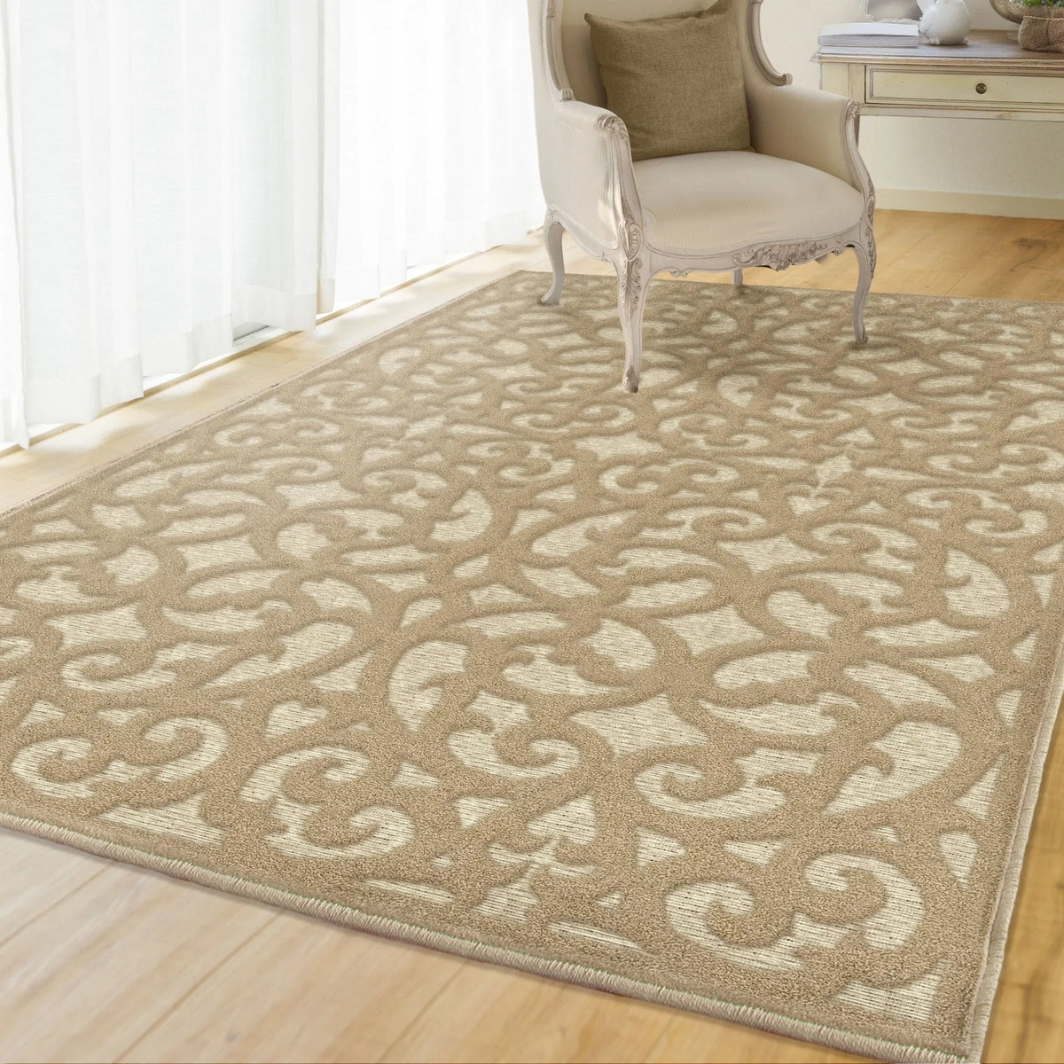 Boucle' 4701 Seaborn Driftwood Rug - Rug & Home