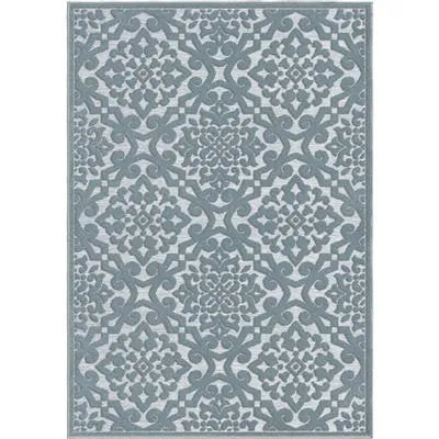 Boucle' 4708 Lansing Harbor Blue Rug - Rug & Home