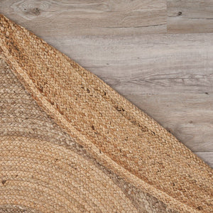 Boutique Jute 12032NGY Natural/Grey Rug - Rug & Home