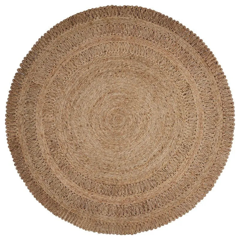 Boutique Jute 12034GRY Grey Rug - Rug & Home