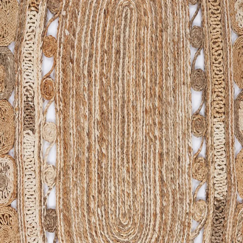 Boutique Jute 12038BHG Bleach /Grey Rug