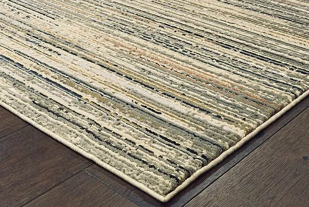 Bowen 1332J Ivory Gold Rug - Rug & Home