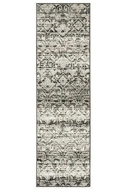 Bowen 42H Grey Ivory Rug