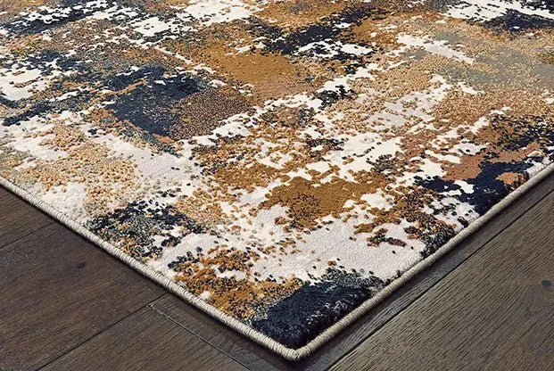 Bowen 4928X Grey Gold Rug