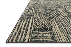 Bowery Bow-01 Midnight/Taupe Rug - Rug & Home