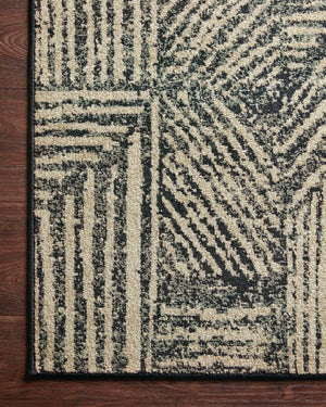 Bowery Bow-01 Midnight/Taupe Rug - Rug & Home