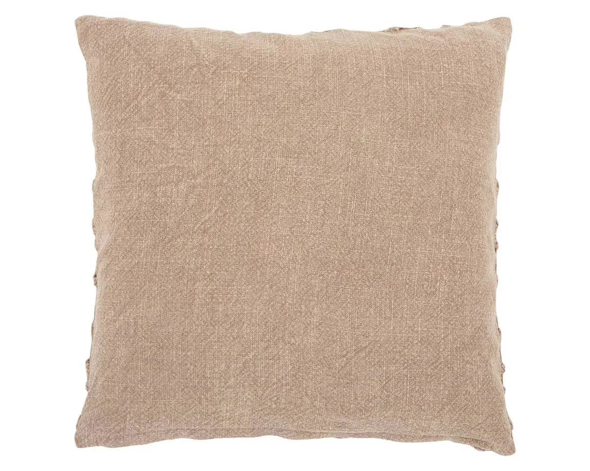 Boxwood BWD02 Taupe Pillow
