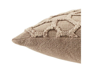 Boxwood BWD02 Taupe Pillow - Rug & Home