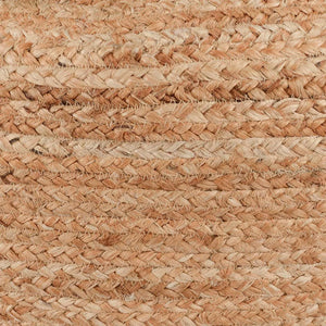 Braga Jute Natural Pouf - Rug & Home