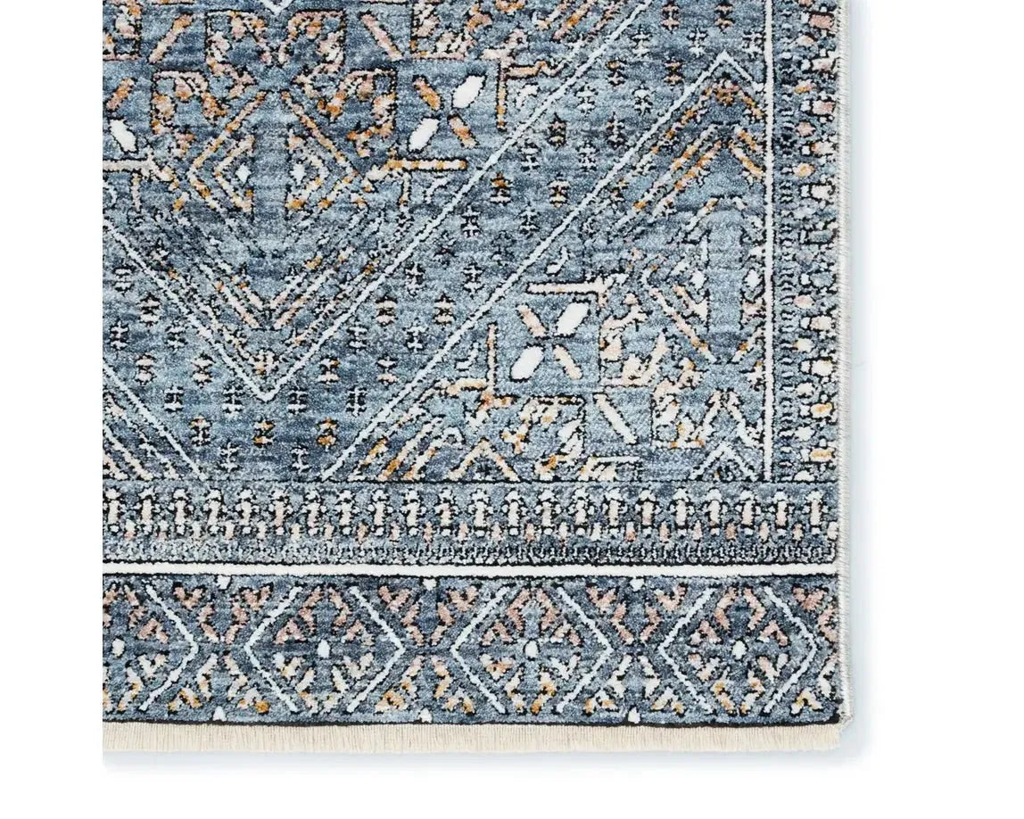 Branham BRA04 Turquoise Rug - Rug & Home