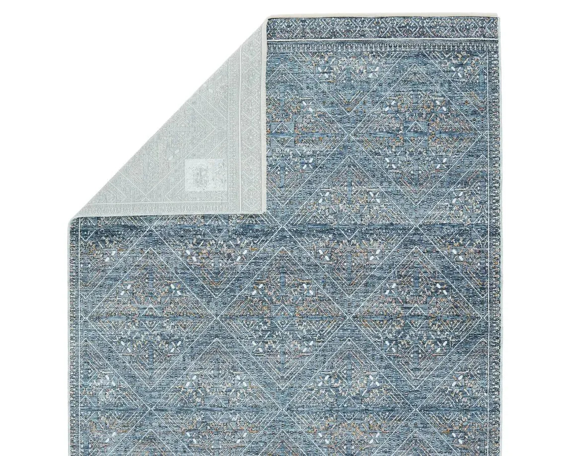 Branham BRA04 Turquoise Rug - Rug & Home