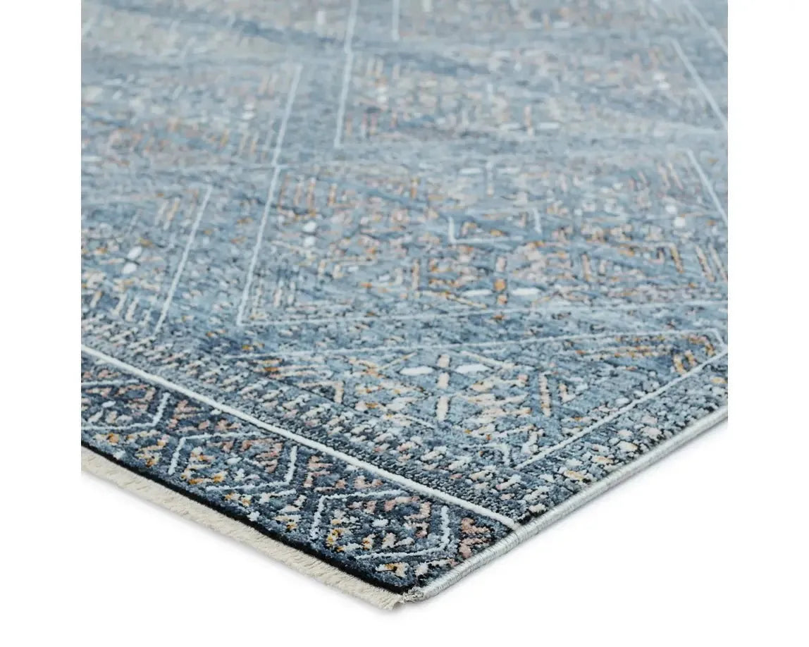 Branham BRA04 Turquoise Rug - Rug & Home