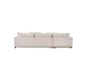 Brea Sectional W/LAF Chaise Beige - Rug & Home