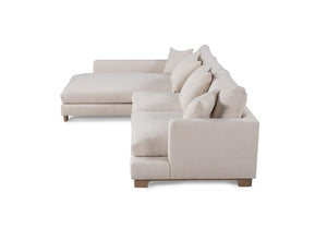 Brea Sectional W/LAF Chaise Beige - Rug & Home