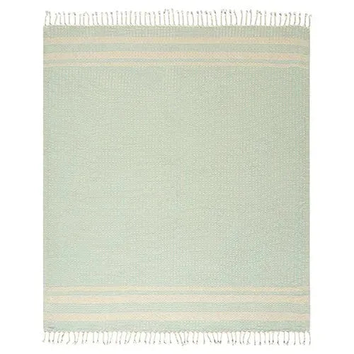 Breezy 80310LTR Light Turquoise Throw Blanket