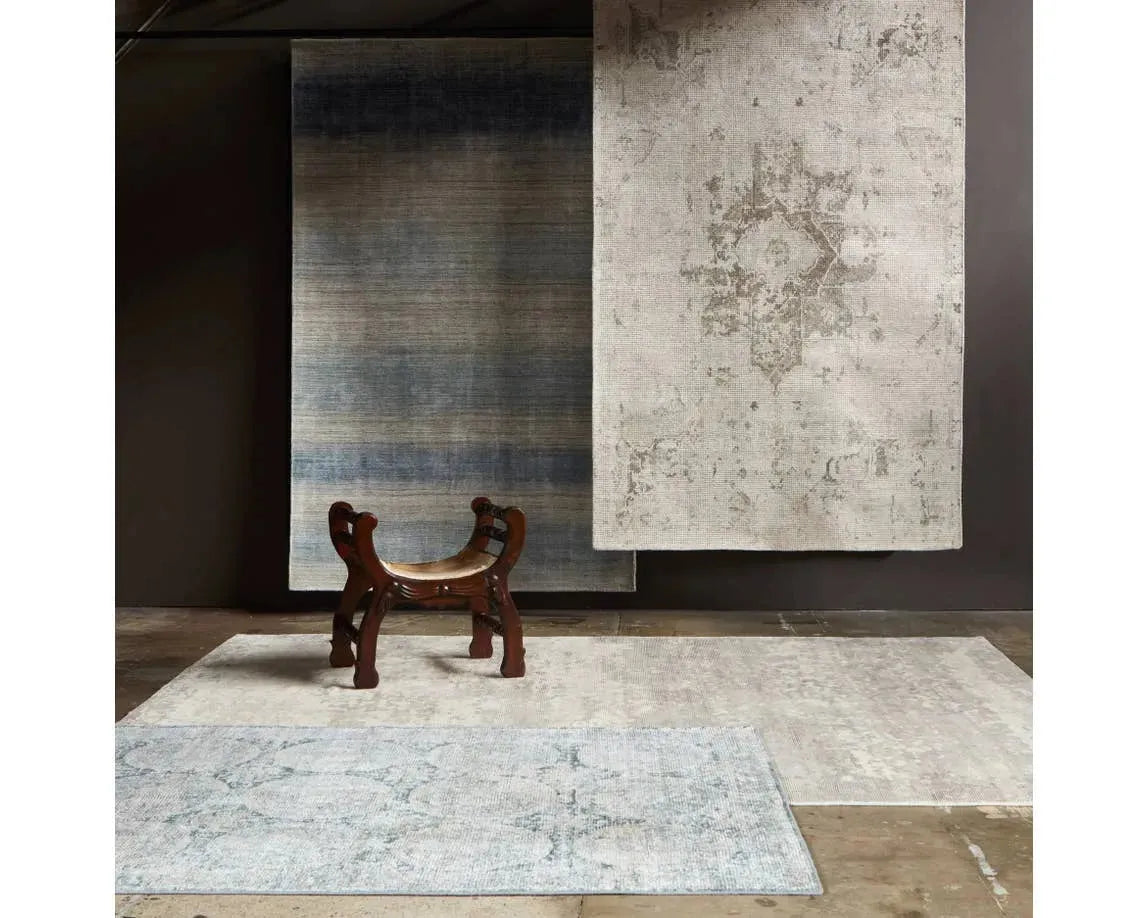 Brentwood By Barclay Butera Bbb04 Crescent Blue/Gray Rug