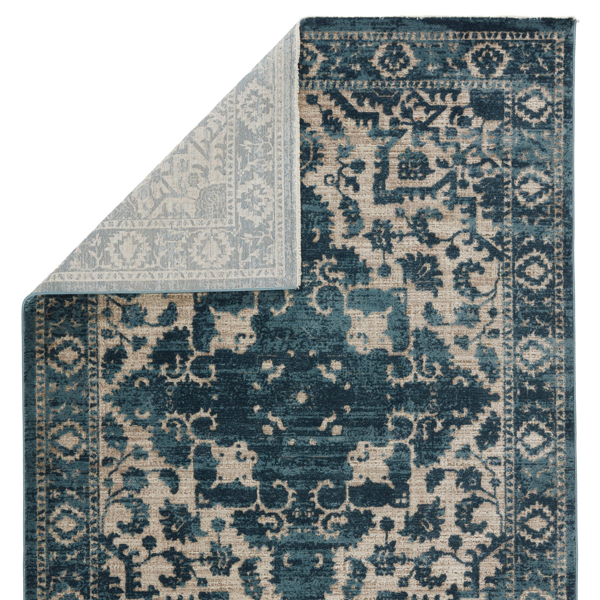 Brienne Bnn06 Idella Blue/Light Taupe Rug - Rug & Home