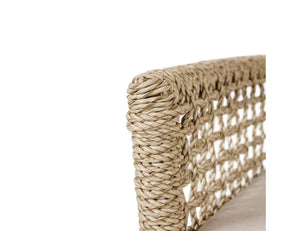 Brisbane Outdoor Dining Chair Natural - Rug & Home