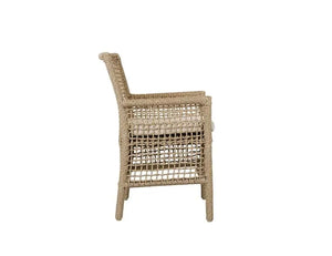 Brisbane Outdoor Dining Chair Natural - Rug & Home