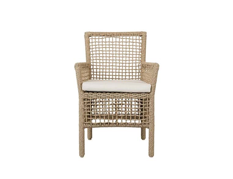 Brisbane Outdoor Dining Chair Natural - Rug & Home