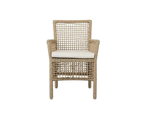 Brisbane Outdoor Dining Chair Natural - Rug & Home