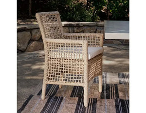 Brisbane Outdoor Dining Chair Natural - Rug & Home