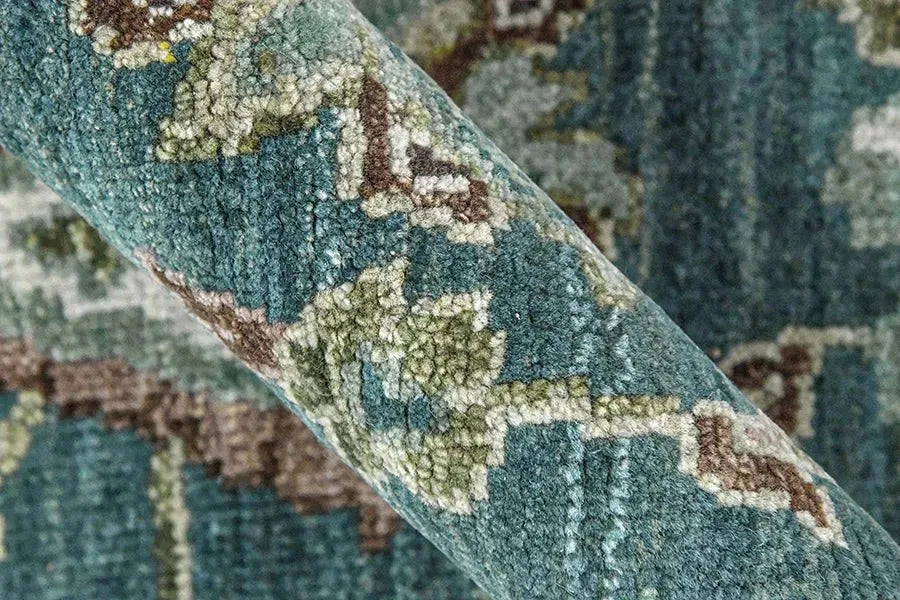 Bristol BRS-29 Teal Blue Rug