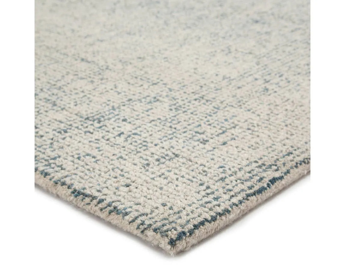 Britta BRT03 Oland White Ice / Blue Print Rug - Rug & Home