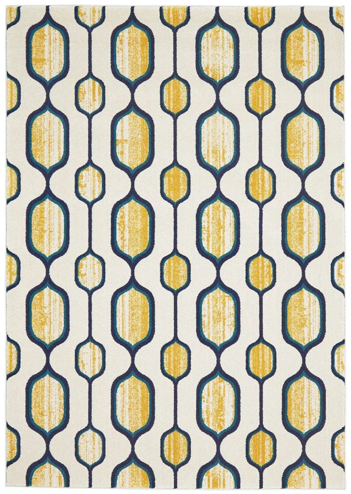 Brixton 6163597F Ivory/Yellow Rug