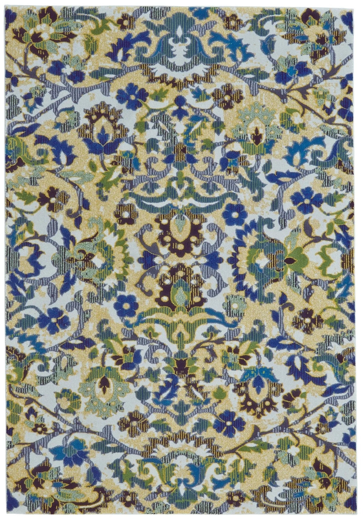 Brixton 6163631F Green/Blue Rug - Rug & Home