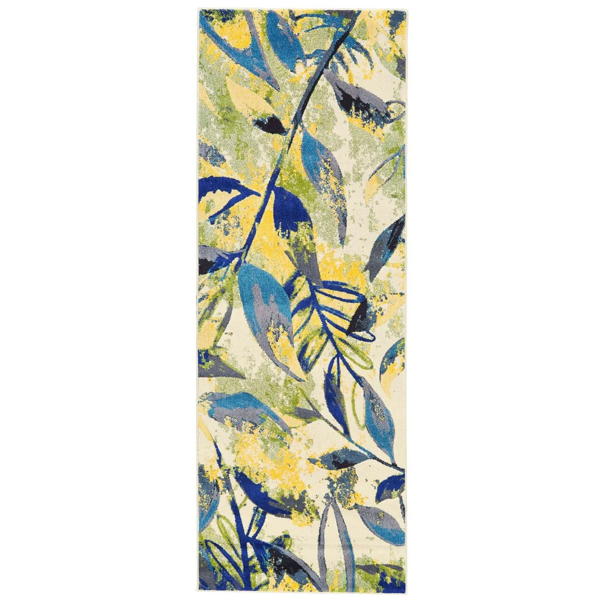 Brixton 6163641F Green/Blue/Ivory Rug - Rug & Home